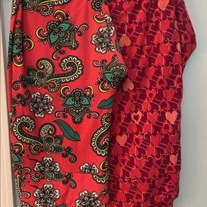 2 Pair TC Lularoe Leggings